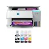 Epson EcoTank ET-2988 Wireless All-in-One Color Supertank Printer with up to 3 Years of Ink, Refillable Tanks, Perfect for Home, 15 PPM, 1.44″ Color Screen, Auto 2-Sided Printing (Renewed)