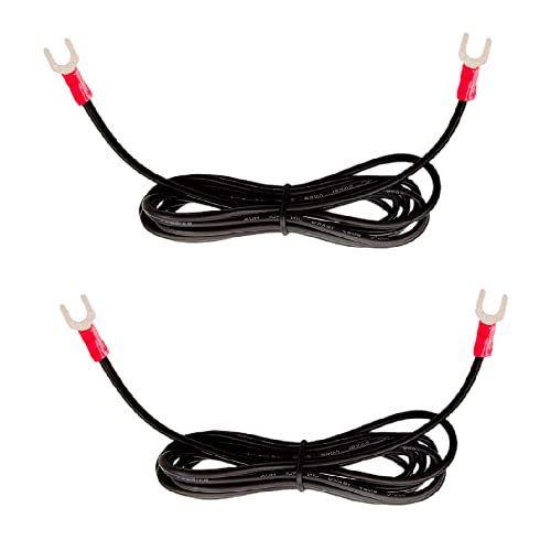 Komsunma 2-Pack Phonograph Turntable Ground Wire for Technics SL-1200, SL-1210 Series Magnetic Cartridge Turntables, 5-ft Technic Phono Cable -  KMS098R9