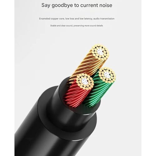 Solución al audio distorsionado con este cable Tipo C a 2RCA de alta conductividad 5