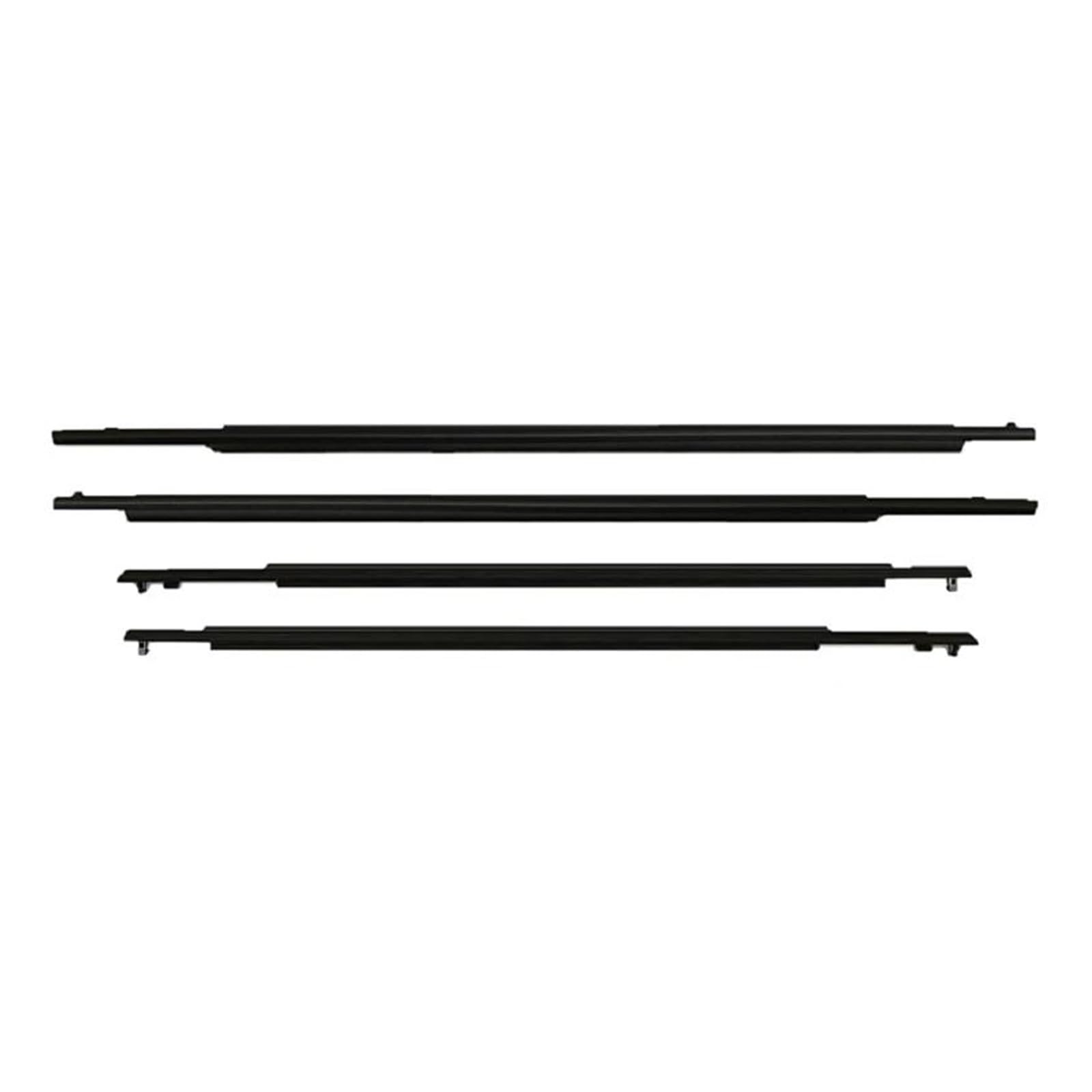 Ajohbm One Color For Toyota For Prius 2010-2015 Car Window Outer Weatherstrip Side Door Glass Rubber Belt Moulding Sealing Strip