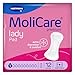Produktbild MoliCare lady Pad 1 Tropfen ultra diskrete Einlagen für Frauen ohne Dufstoffe, dünne & flexible Einlagen für leichte Inkontinenz, geruchsneutralisierend, 12 Stück