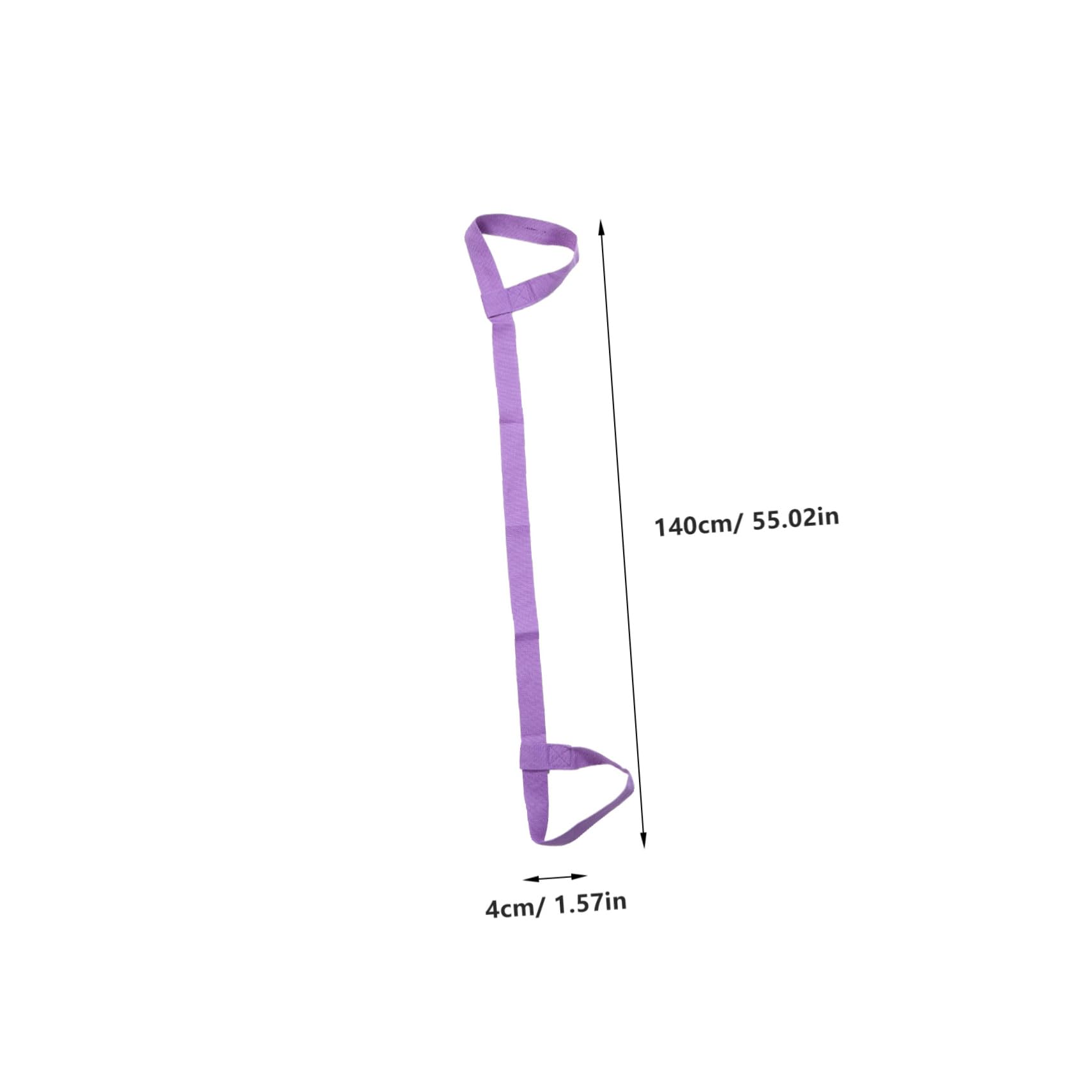 BRIGHTFUFU Portable Yoga Strap with Durable Exercise Band for Carrying Yoga Mat and Accessories for Home Workouts and Gym Use Lightweight Sling Design