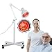 Dhouse 275W Infrarottherapie Infrarotlampe Infrarotstrahler Infrarot Lampe mit Bodenstativ Rotlichtlampe Wärmelampe Therapielampe Heizlampe Wärmetherapie Heizung Rotlichtlampe