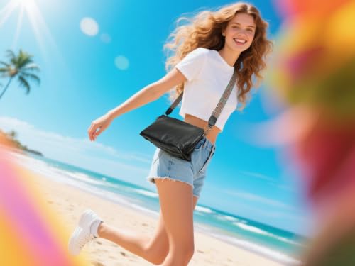 Image of MASIWEI Genuine Leather Crossbody Bag for Women Small Purse Hobo Handbag