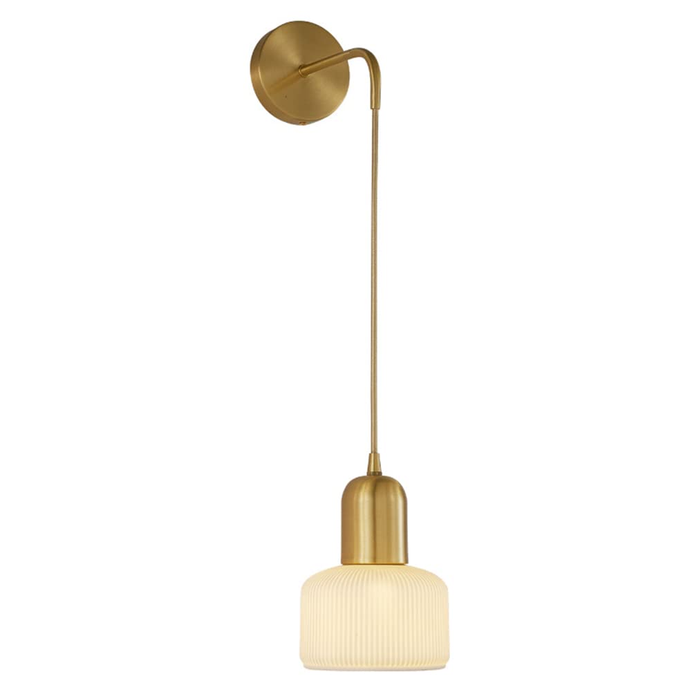 Applique Murale Interieur LED 12W 3000K Blanc Chaud Céramique Lampe Murale Moderne Eclairage Décoration Lumière Luminaire Mural Pour Chambre Bureau Salon Escalier Couloir Hôtel Bar, Blanc