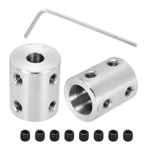 Raccord rigide 6mm à 12mm en acier MECCANIXITY pour encodeur DIY