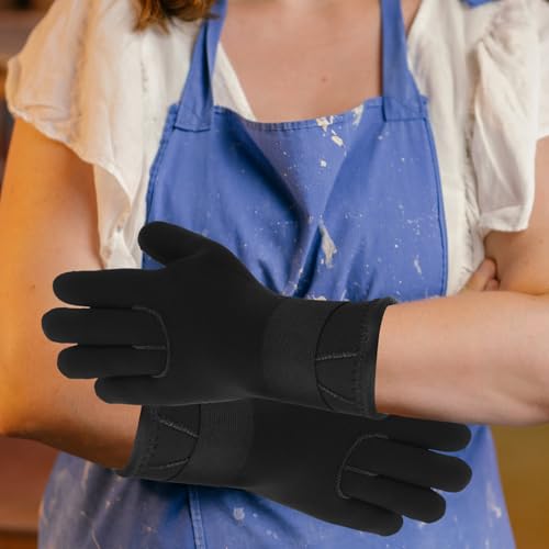Guantes de buceo de neopreno con protección contra rayaduras 5