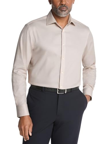 Calvin Klein Men's Dress Shirt Non Iron Stretch Regular Fit Solid - image 1
