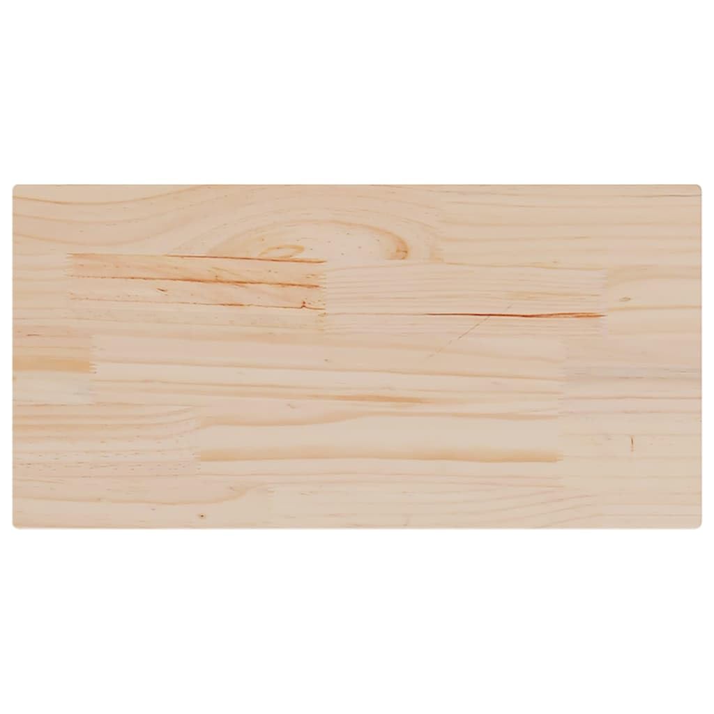 vidaXL Table Tops 2 pcs, Dining Table Top for Restaurant, Replacement Board for Side Table Dinner, Wooden Furniture Top, Rectangular Solid Wood Pine