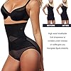 Nebility Womens' Tummy Control High Waist Trainer Body Shaper (US, Alpha, Large, Regular, Regular, Black)