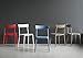 Connubia par Calligaris Lot de 4 chaises Argo blanches