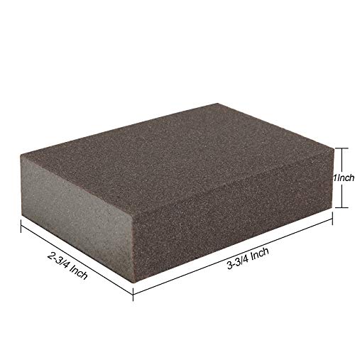 24 Pack Sanding Sponge Blocks Wet And Dry Sanding Block Coarse Medium Fine Superfine 4 Different Specifications, Washable And Reusable Sand Sponge Kit For Drywall, Metal, Wood #TOP1