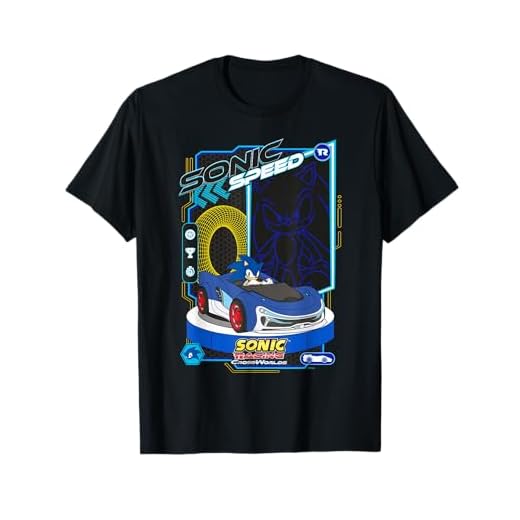 Sonic Racing CrossWorlds - Sonic the Hedgehog "Sonic Speed" T-Shirt