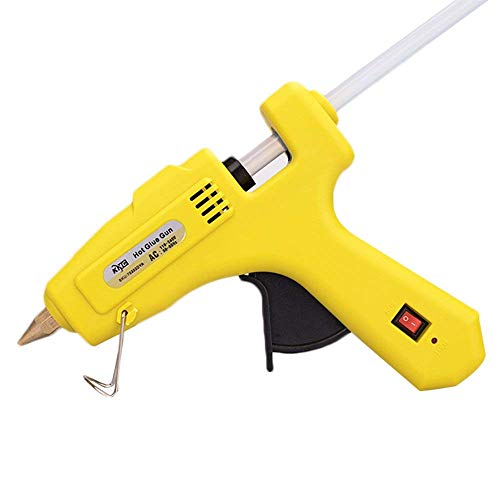image for KMC 60/100W Hot Glue Gun with 16pcs Glue Sticks, Dual Power High Temp 