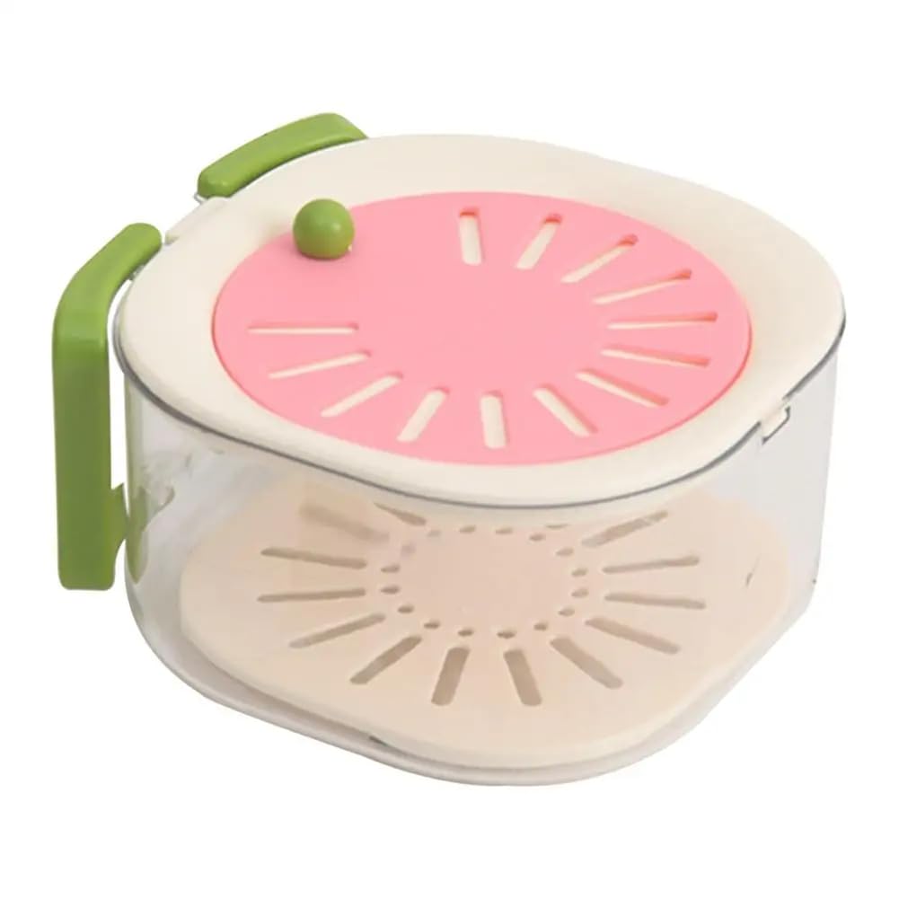 CTRLZS Draining Basket Fruit Washing Basket Drainage Basket Cute Multifunctional Food Storage Container