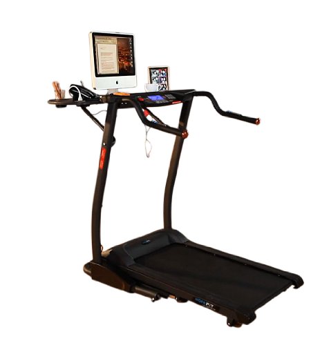 Image of Exerpeutic 2000 WorkFit High Capacity Desk Station Treadmill
