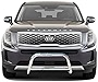 Black Horse A Bar No Skid Plate Stainless Steel Compatible with 2020-2023 Kia Telluride|2020-2023 Hyundai Pallisade-CBS-B7502