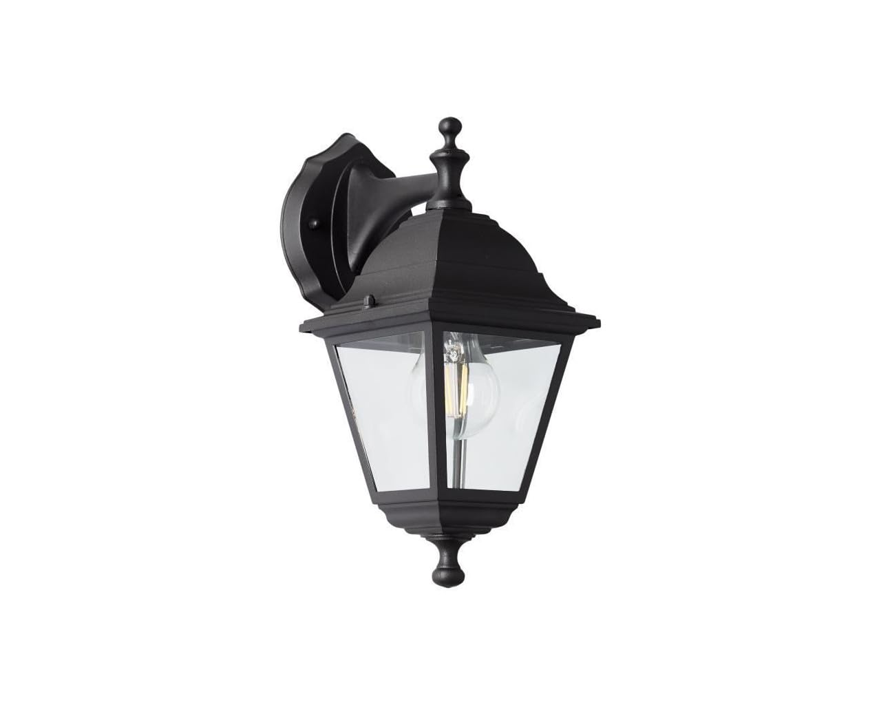 Brilliant Nissie 90992A06 lampada da parete da esterno E27 Nero