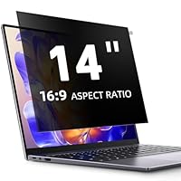 Blickschutzfolie für 14 Zoll Laptop 16:9 Seitenverhältnis Sichtschutzfolie,Abnehmbar sichtschutz, Anti Blaulicht Blendschutz Displayschutz für Lenovo Hp Dell Acer Asus Thinkpad Envy Xps
