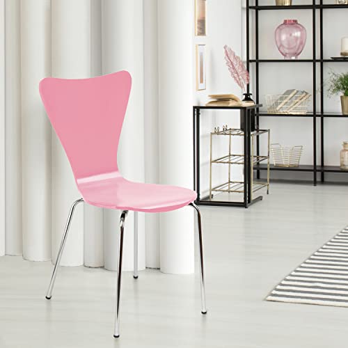 Legare Bent Plywood Chair, Pink #TOP1