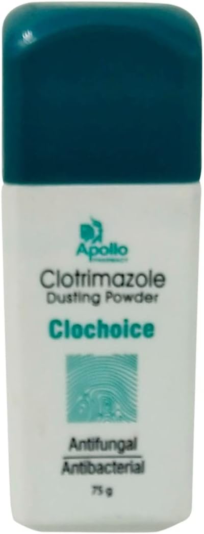 Apollo Pharmacy Clotrimazole Dusting Powder, 75 gm