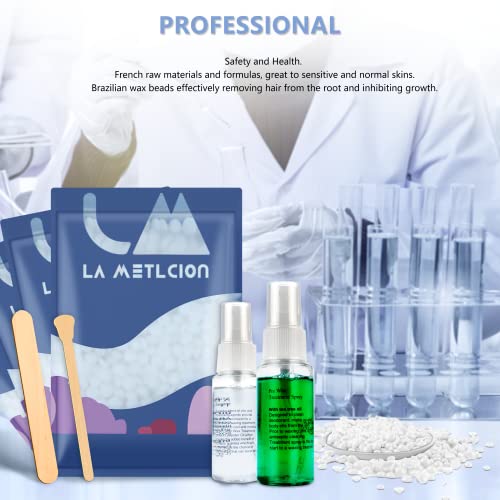 La Metlcion Smart Waxing Kit with Digital Heater #TOP26