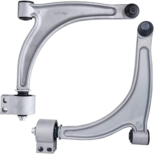 Image of Detroit Axle - Front End Control Arms Kit for Chevrolet Malibu Pontiac G6 | Saturn Aura [11.8 inch Center to Center], Lower Control Arms + Ball Joint Outer Tie Rods Sway Bars Wheel Lug Nuts Replacement