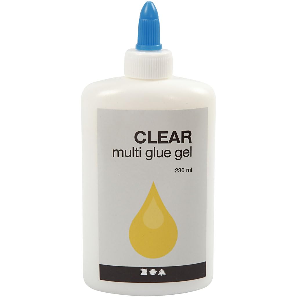 Clear - Gel de pegamento múltiple, 236 ml