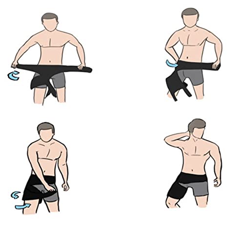 Faja de protección para muslo con correas ajustables miniatura 7
