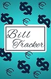  Bill Tracker: Dollar sign bill payment tracker, pockets size, for small businesses, for men , for women, for singles. Track personal expenses. 100 pages. 5.5\