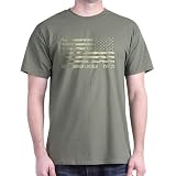 CafePress USS Abraham Lincoln Dark T Shirt Men's Traditional Fit Casual T-Shirt Military Green