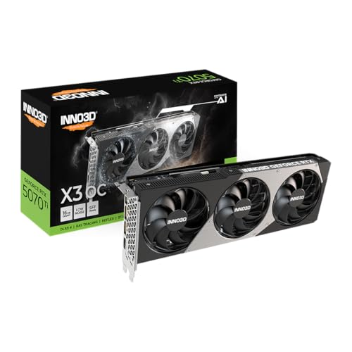 Amazon | INNO3D GeForce RTX 5070 Ti X3 OC N507T3-16D7X-176068N