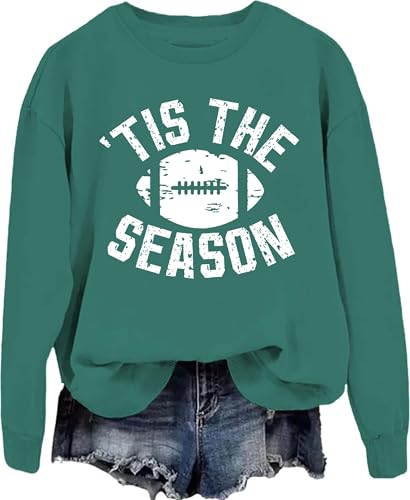 Tis The Season Football Sweatshirts Tis The Season Football Sweater Tis The Season Football Shirt For Women Men