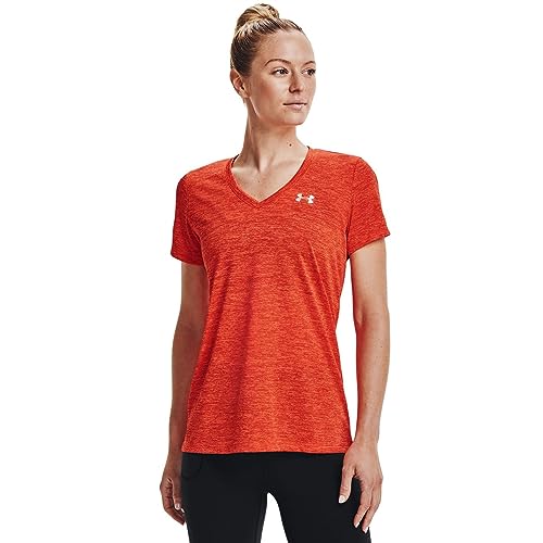 Image of Under Armour Womens Tech V-Neck Twist Short-Sleeve T-Shirt