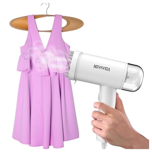 Vaporizador de Roupas Passador a Vapor Portátil Potente Passa e Higieniza com Escova