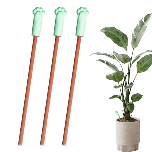 Generisch Bodenfeuchtemessgerät | 3-teiliges Gartengerät aus Ton – Feuchtigkeitsmesser für Pflanzenboden, Rasenstation, Gewächshaus, Pflanzgefäß