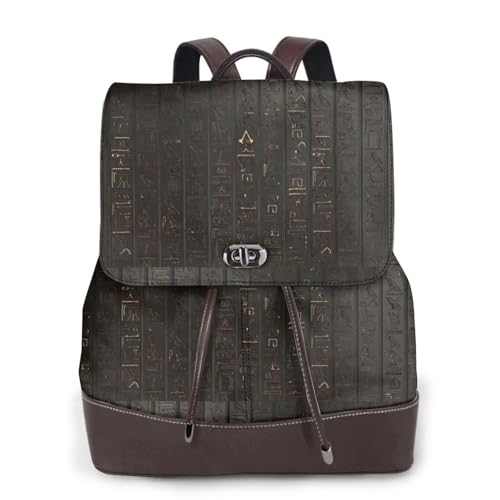 Sac à dos en cuir pour femme pratique et stylé égyptien