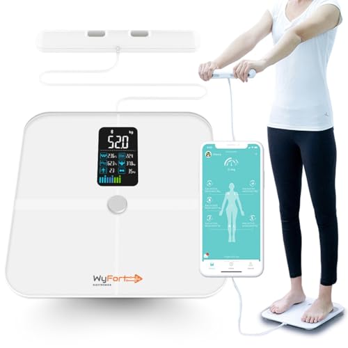 Balança Bioimpedância Smart Display 8 Sensores com Display VA WF04