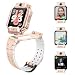 imoo X10 Kinder-Smartwatch, 4G Sprachanruf, 1,6″ HD 5MP+8MP Split-Dual-Kameras, 32 GB Speicher 20m wasserdicht, Herzfrequenz-Monitor Sport-Modi großer Akku mit Zubehörset(Rosa)