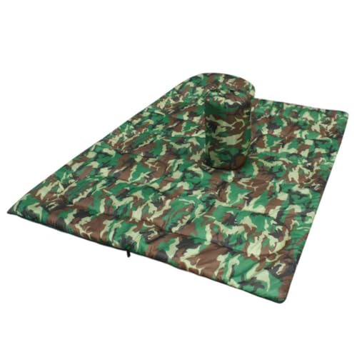 Bolsa de dormir para uso interior y exterior - Ideal para niños, adolescentes y adultos. Ultraligera y compacta (Verde OD - Cierre izquierdo)