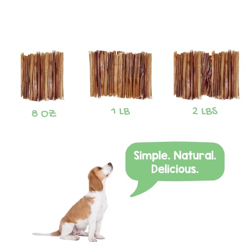Nature Gnaws Mixed Bully Sticks For Small Dogs - Premium Natural Tasty Beef Bones - Simple Long Lasting Dog Chew Treats - Rawhide Free - 6 Inch #TOP3