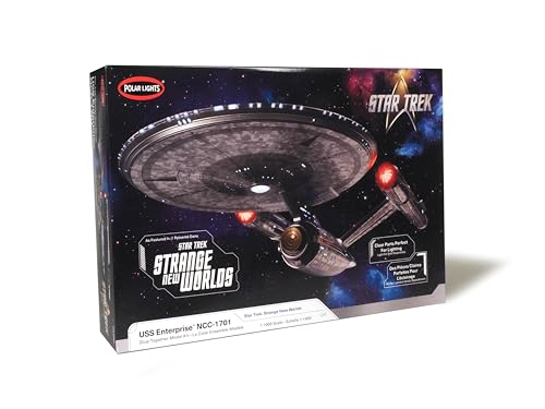 Polar Lights Star Trek Strange New Worlds U.S.S. Enterprise Maquette à l'échelle 1:1000