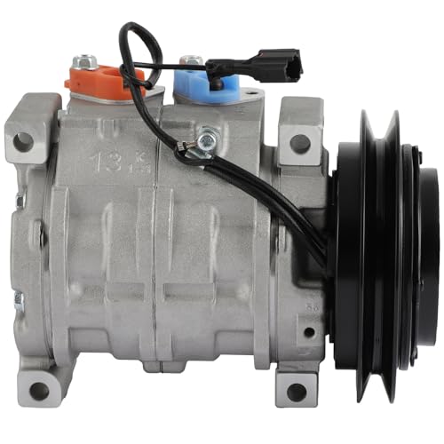 Image of ECCPP A /C Compressor with Clutch 2005-2010 Fit for Hino 238 258 268 338 7.7L AC Compressor