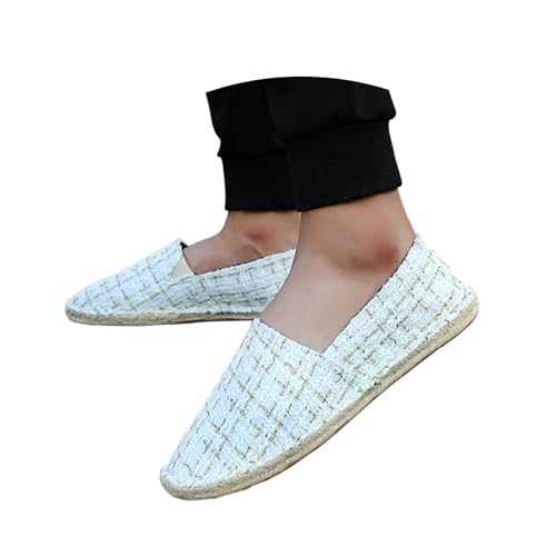 Espadrille homme en toile : mocassin d'été décontracté et chic