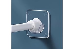 LADYMOON 4-Pack Shower Curtain Rod Holders