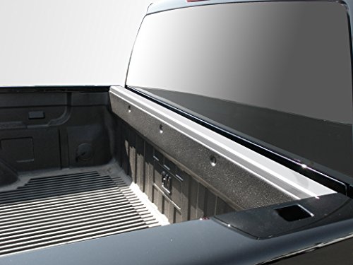 QMI BH2758-Front Bed Cap Compatible with Ford F-Series Pickup Truck Mirror Polished Stainless Steel