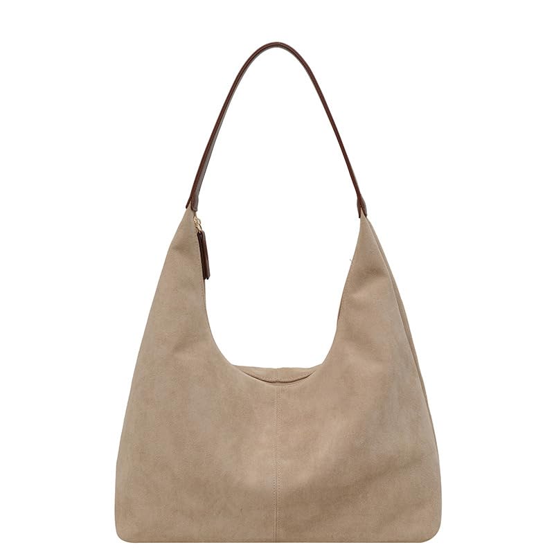 Sac hobo pour le travail et les cours grand sac sous les bras en suédine