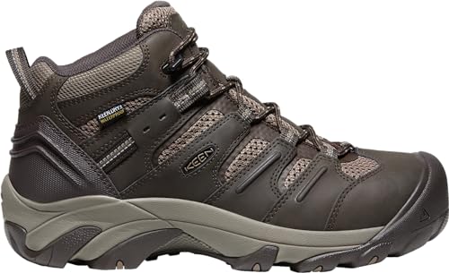Image of KEEN Utility Men's Lansing Mid Height Steel Toe Waterproof Work Boots