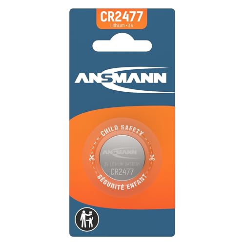 ANSMANN 1516-0010 Knofpzelle Batterie Lithium CR 2477 - 3V