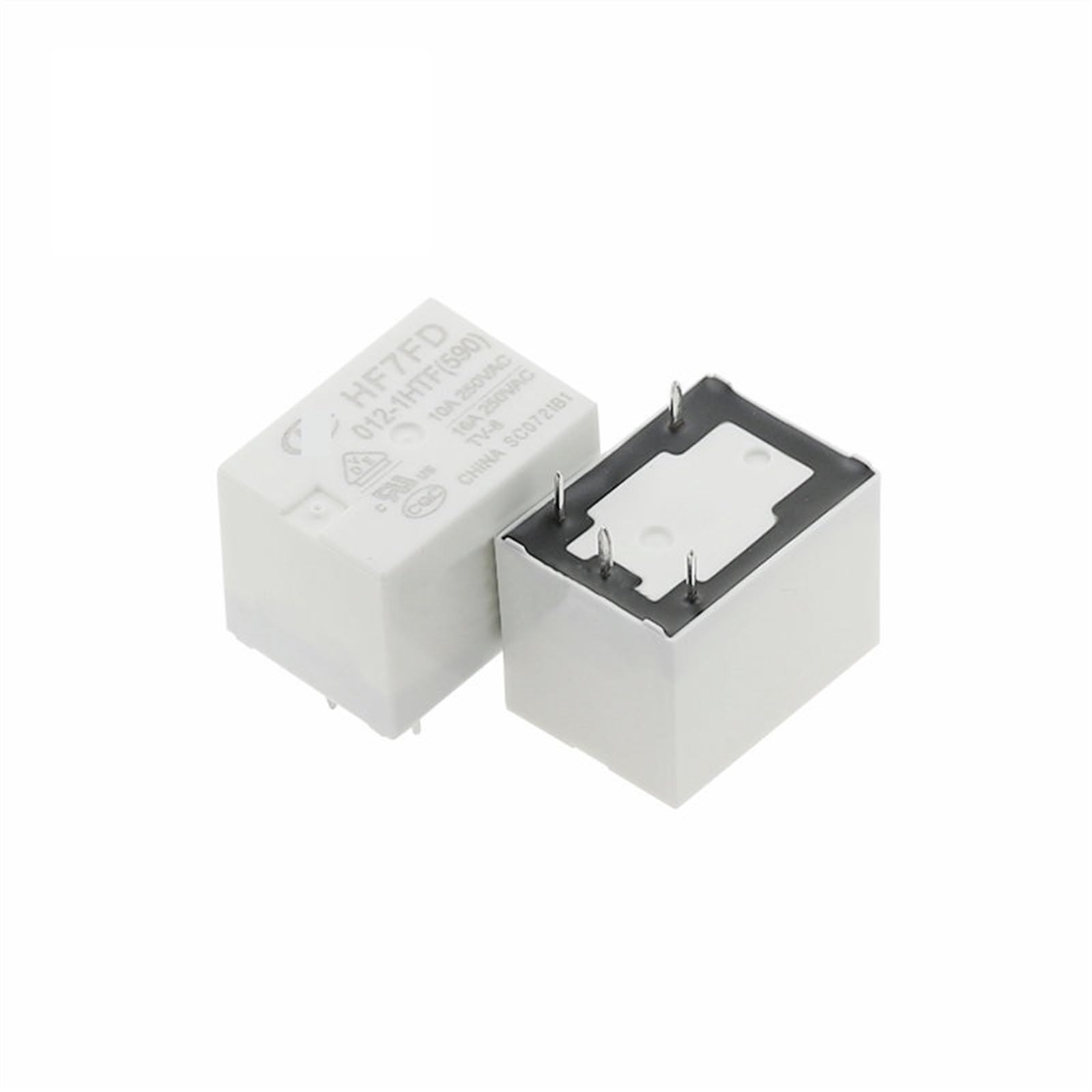 Relais HF7FD 16A 250VAC à commutation haute performance 12VDC - 8